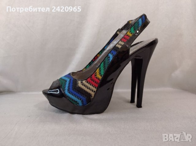 Мегияс официални обувки на ток, снимка 3 - Дамски обувки на ток - 37899462