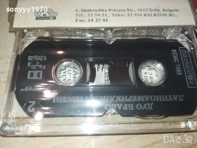 ДУО БРАВО-БАЛКАНТОН-ОРИГИНАЛНА КАСЕТА 1202251032, снимка 12 - Аудио касети - 49094775