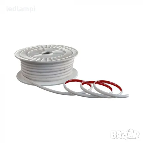 LED лента COB 220V IP65 286LED Студено Бяла Светлина 50m/ролка