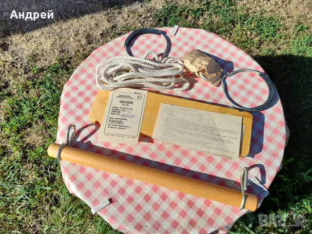 Стара детска гимнастическа люлка, снимка 2 - Други ценни предмети - 33322596