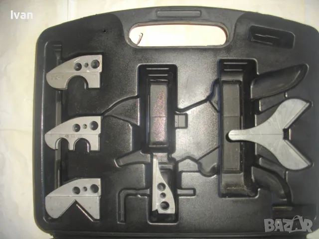 Нов Немски Комплект 5 бр. сменяеми ПРИСТАВКИ за ножица ъглово рязане ПВЦ пластмасови тръби и первази, снимка 11 - Други инструменти - 47485762