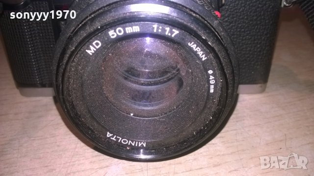 MINOLTA+MINOLTA-JAPAN-АПАРАТ И ОБЕКТИВ-ВНОС шВЕЦИЯ, снимка 11 - Фотоапарати - 26964693