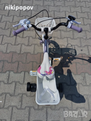 BYOX Велосипед 12" PRINCESS виолет, снимка 10 - Велосипеди - 53531712