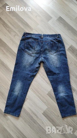 Дамски макси дънки Eu 44 номер, снимка 3 - Дънки - 51178169