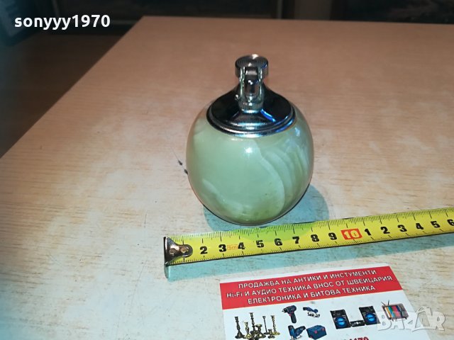 мраморна запалка-внос германия 1005212056, снимка 7 - Антикварни и старинни предмети - 32830177