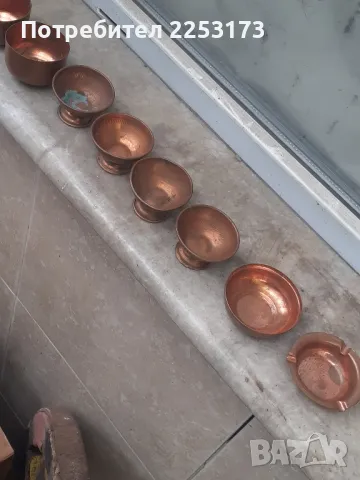 Медни съдове-миниатюри.Лот., снимка 4 - Декорация за дома - 39857372