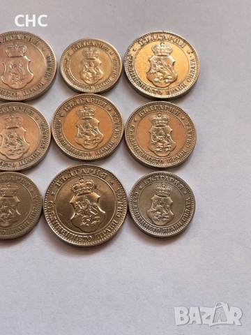 5, 10 и 20 стотинки 1906, 1912 и 1913 година. Монети, снимка 8 - Нумизматика и бонистика - 52913822