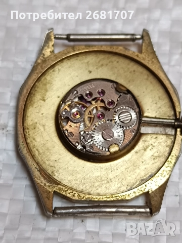 позлатен мъжки часовник Santima, снимка 4 - Мъжки - 52967646