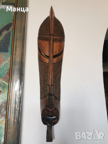 Африканска дървена маска 