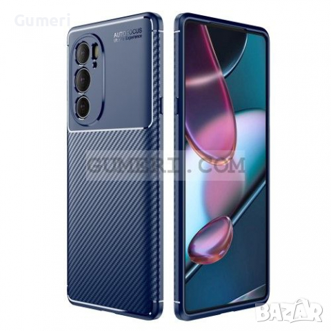Motorola Edge 30 Pro Удароустойчив Гръб Със Защита За Задната Камера - Карбон, снимка 8 - Калъфи, кейсове - 36541121