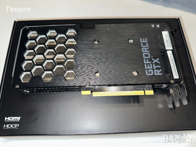 Видео карта Palit RTX 3060 Ti Dual OC 8GB, снимка 5 - Видеокарти - 53022931
