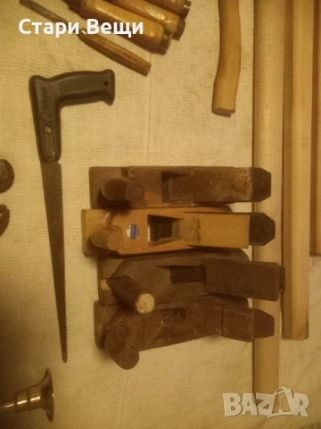 Стари длета топори рендета дърводелски