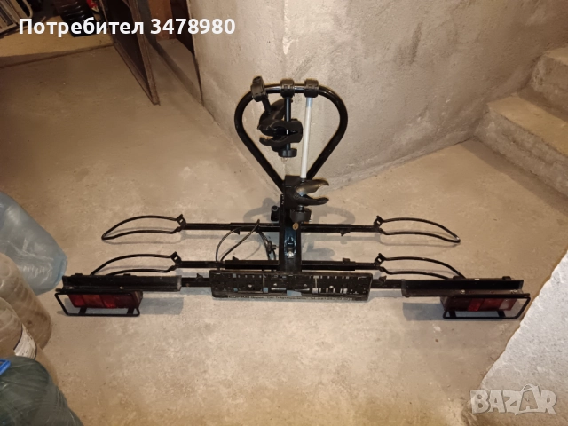 багажник за 3 колела велосипеда за теглич платформа 