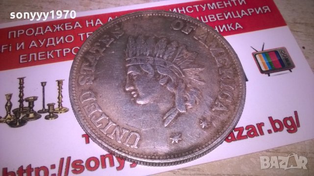 dollar 1851 ретро колекция-с индианец, снимка 5 - Колекции - 27489615