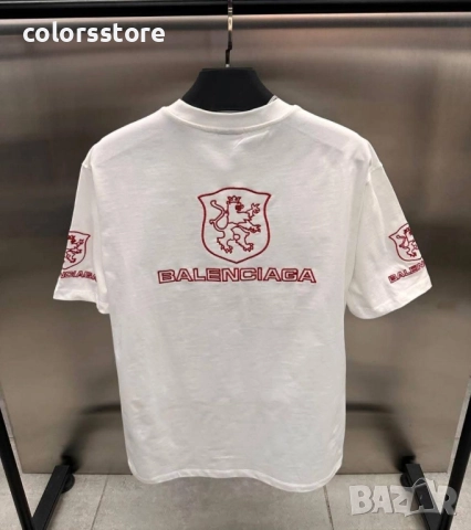 Мъжка тениска Balenciaga/IM94p, снимка 5 - Тениски - 51773287
