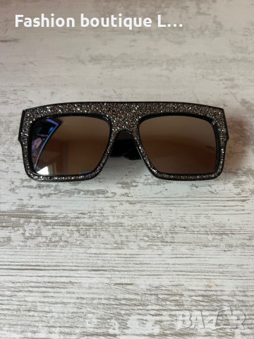 Сребърни слънчеви очила с камъчета UV400 , снимка 6 - Слънчеви и диоптрични очила - 44898877