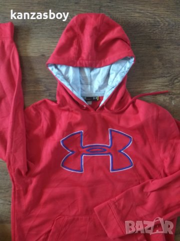 under armour - страхотно мъжко горнище много добро състояние 100% оригинал точни размери дължина - 7, снимка 3 - Спортни дрехи, екипи - 38475587