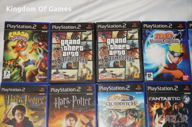 Игри за PS2 Crash Mutant/GTA San Andreas/Haunted Mansion/Naruto/Sonic/Harry Potter/Scooby-Doo/NBA 08, снимка 2 - Игри за PlayStation - 52594512