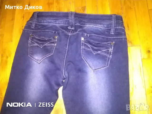 Маркови женски дънки нови стреч Gourd Jeans 5% еластан 102см дълги ханш 46см разтегнати, снимка 12 - Дънки - 48002261