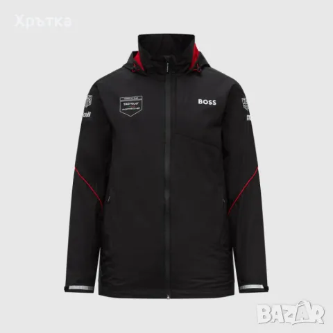 Porsche Motorsport x Boss Rain Jacket - Оригинално мъжко яке р-р XL, снимка 3 - Якета - 48984440