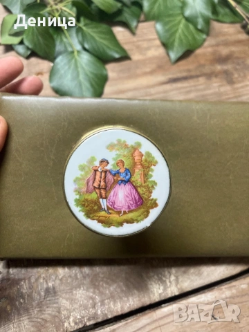 За любителите на романтиката💗  Винтидж стенна закачалка с порцеланови, снимка 4 - Декорация за дома - 53332160