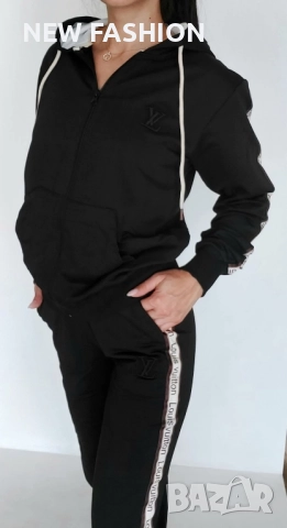 Дамски Памучни Екипи - лого Бродирано ✨ Louis Vuitton 