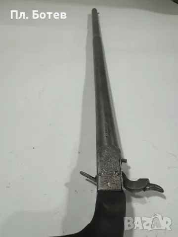 Стар капсулен пистолет/пушка, снимка 10 - Антикварни и старинни предмети - 50367652