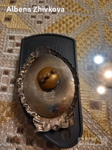 Български офицерски пехотен знак, снимка 2 - Антикварни и старинни предмети - 51952516