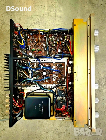 ONKYO A-7055 – Лимитирана Серия №107/200, Old Gold –Class A, снимка 11 - Ресийвъри, усилватели, смесителни пултове - 52587626