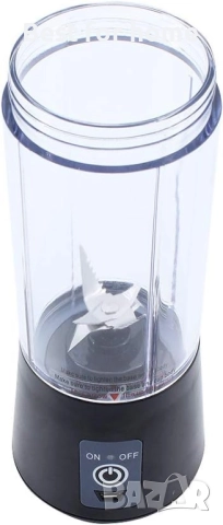 Преносим USB Блендер MoYouno – 400ml, 6 остриета, за Смутита и Протеинови Шейкове, снимка 2 - Други - 52978678