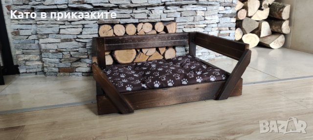 Дървено легло за коте и куче Диван за кучета и котки от дърво, снимка 9 - Други стоки за животни - 39524892