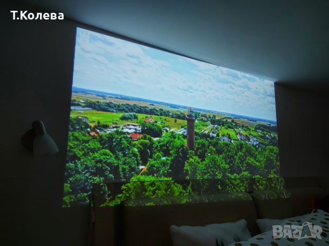 НОВ Проектор за домашно кино , снимка 11 - Плейъри, домашно кино, прожектори - 43159159