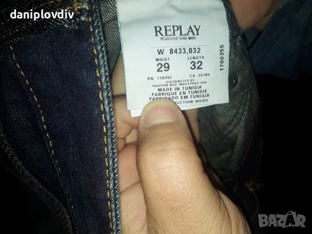  REPLAY-нови оригинални дамски дънки Промоция!, снимка 4 - Дънки - 40350348
