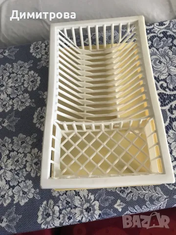 Сушилник метален за чинии /сгъваем/, сушилници за чинии с подложка - 2 бр., снимка 8 - Други - 50175088