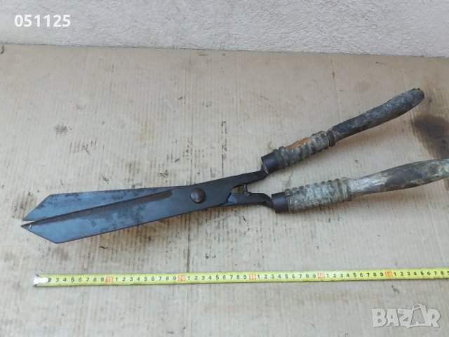 отлична стара стоманизирана ножица за рязане на храсти огромна, снимка 2 - Селскостопанска техника - 37273365