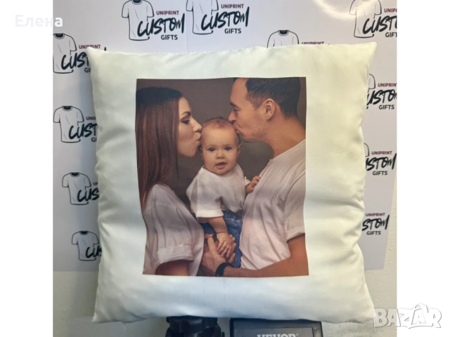 Възглавница със снимка, снимка 8 - Възглавници - 52387984
