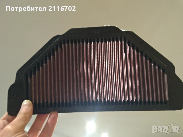 K&N въздушен филтър за Kawasaki zx6r Ninja zx636r zx600r, снимка 7 - Части - 51789457