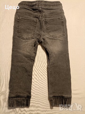 Детски дънки черни. 98 см, 2-3год., снимка 4 - Детски панталони и дънки - 43798925