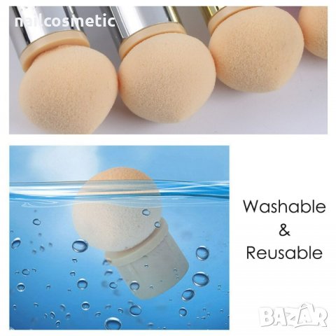 2 В 1 четка за омбре маникюр с печат, снимка 5 - Продукти за маникюр - 35253675