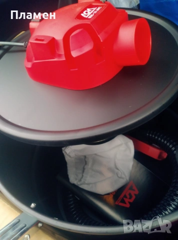 Прахосмукачка за пепел, камини, печки и едри отпадъци 18 л., AGM 800W, снимка 5 - Прахосмукачки - 38441501