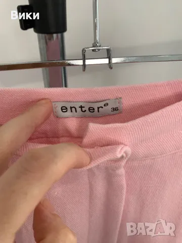 Розов панталон в размер S, снимка 8 - Панталони - 49385739