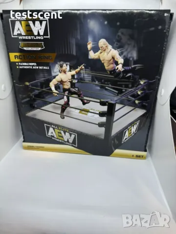 Ринг за играчки AEW UNRIVALED Wrestling Ring All Elite Unrivaled Collection Action Ring Jazwares, снимка 12 - Игри и пъзели - 48201037