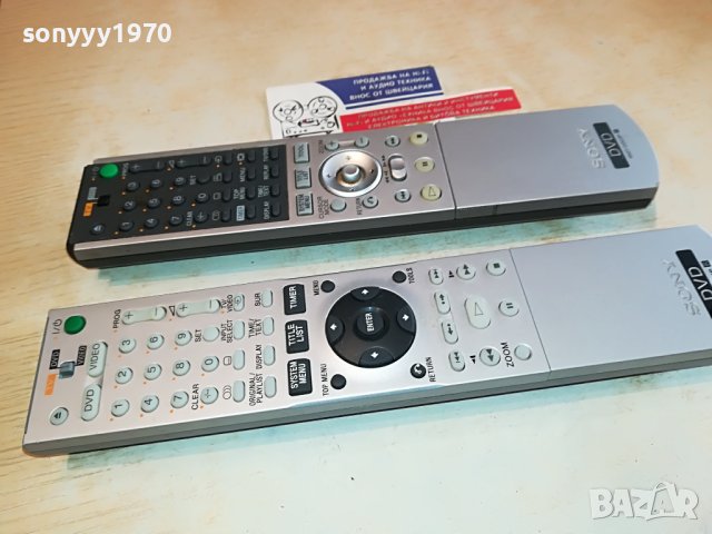 SONY REMOTE CONTROL ВНОС SWISS 0904231715, снимка 3 - Други - 40311501