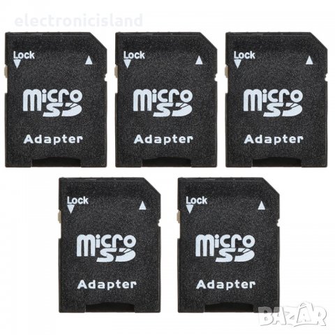 Адаптер, преходник за SD карта от microSD / TransFlash конвертор, снимка 4 - Карти памет - 32236753