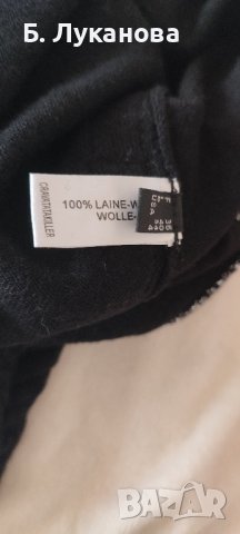 Оригинално полуполо Marithe, 100% вълна, снимка 4 - Блузи с дълъг ръкав и пуловери - 43226465