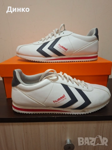 Маратонки HUMMEI 44 номер +подарък фланелка Hummel L размер!, снимка 3 - Маратонки - 53451784