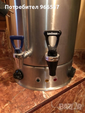 Електрически диспенсър за топли напитки с два резервоара , снимка 2 - Кафе машини - 53589096