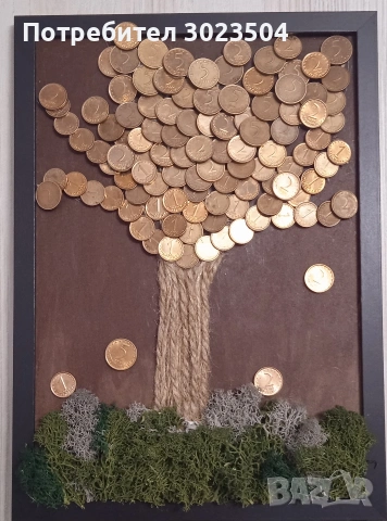 Пано Дървото на парите, снимка 2 - Подаръци за юбилей - 53090208