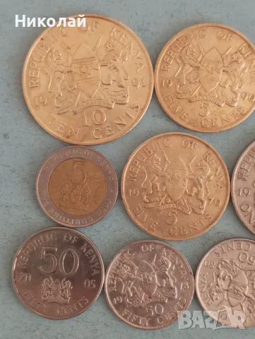 Лот монети от Кения , снимка 3 - Нумизматика и бонистика - 48509843