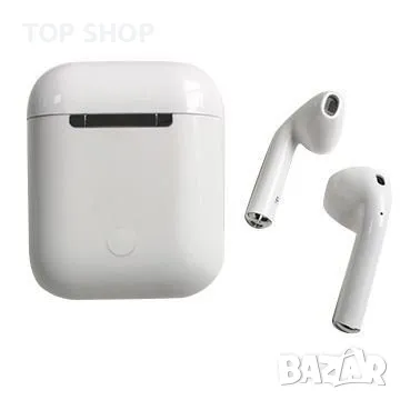 Безжични слушалки TWS  i12 A3 Pro Bluetooth 5.0, тъч контрол, 3D звук, Бели, снимка 5 - Слушалки и портативни колонки - 48476252